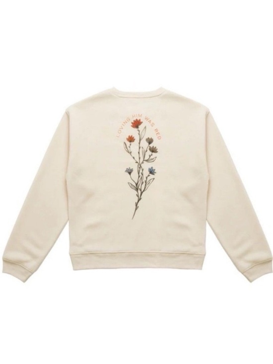 Taylor Swift Tops - Loving Him Was Red Official Taylor Swift Crewneck from Red TV Era XS